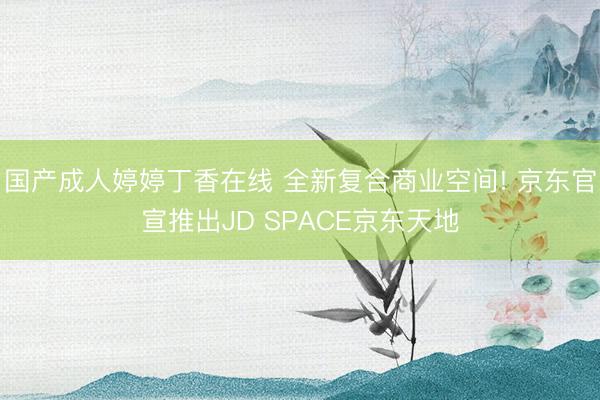 国产成人婷婷丁香在线 全新复合商业空间! 京东官宣推出JD SPACE京东天地