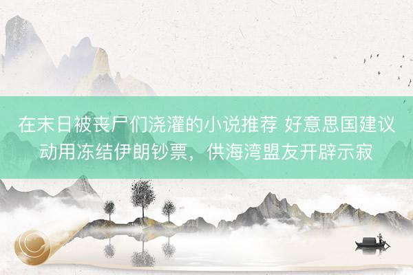 在末日被丧尸们浇灌的小说推荐 好意思国建议动用冻结伊朗钞票，供海湾盟友开辟示寂